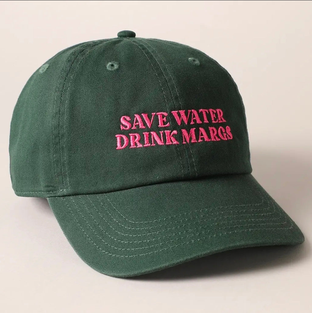 The Happy Hour Dad Hat | Forest Green