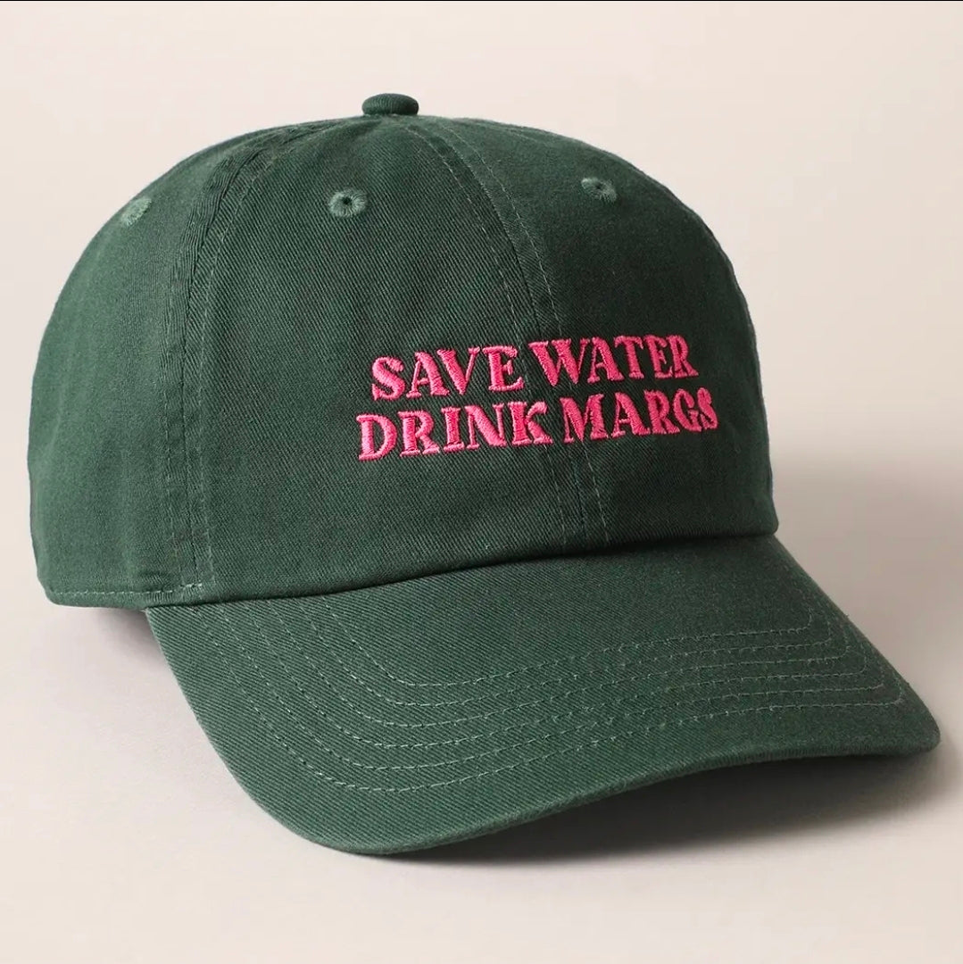 The Happy Hour Dad Hat | Forest Green