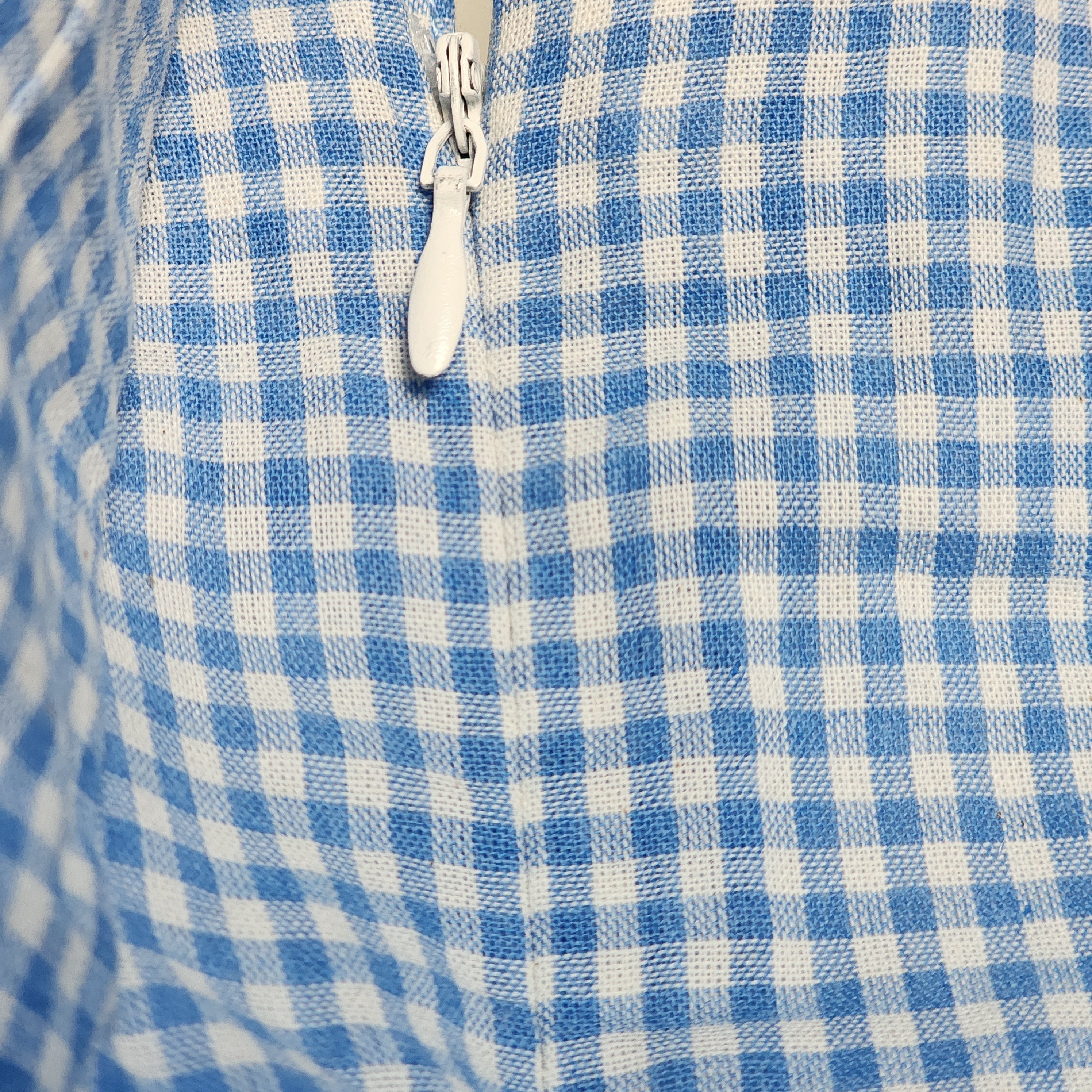 The Picnic Date Gingham Halter Mini