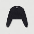 Midnight Mineral Cropped Long Sleeve🖤✨