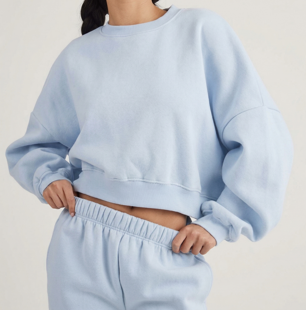 The "Ice Out" Cropped Pullover