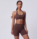 The Mocha Sculpt Halter Set