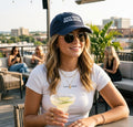 The "Save Water" Dad Cap // Navy