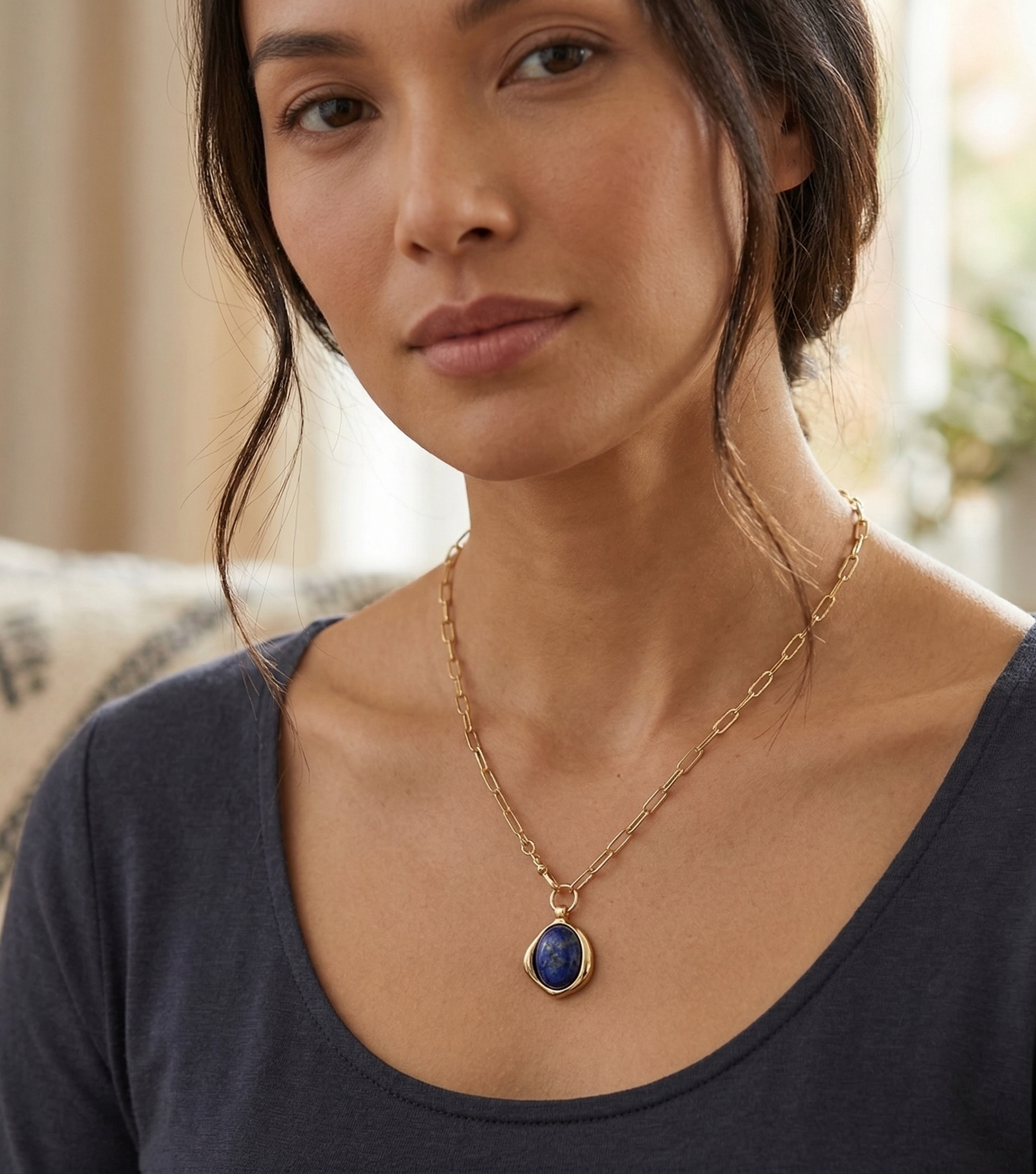 Midnight Muse Pendant Necklace