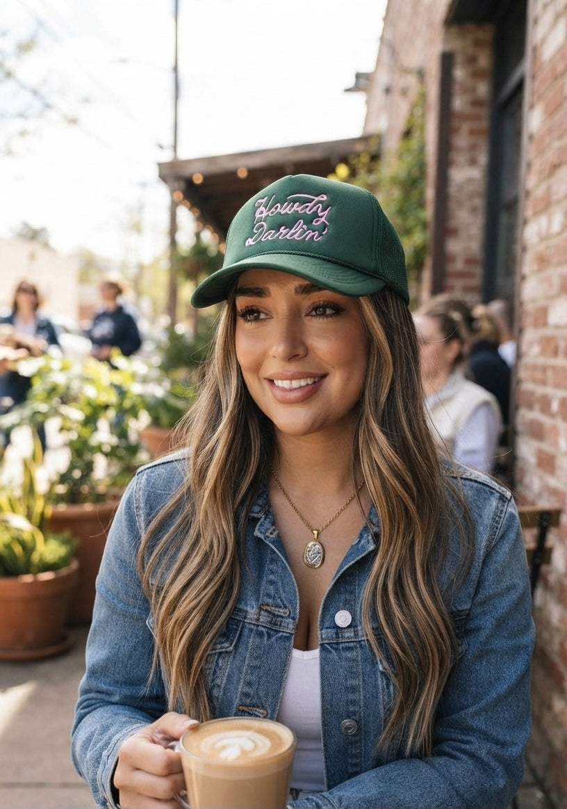 The Howdy Darlin’ Trucker- Green