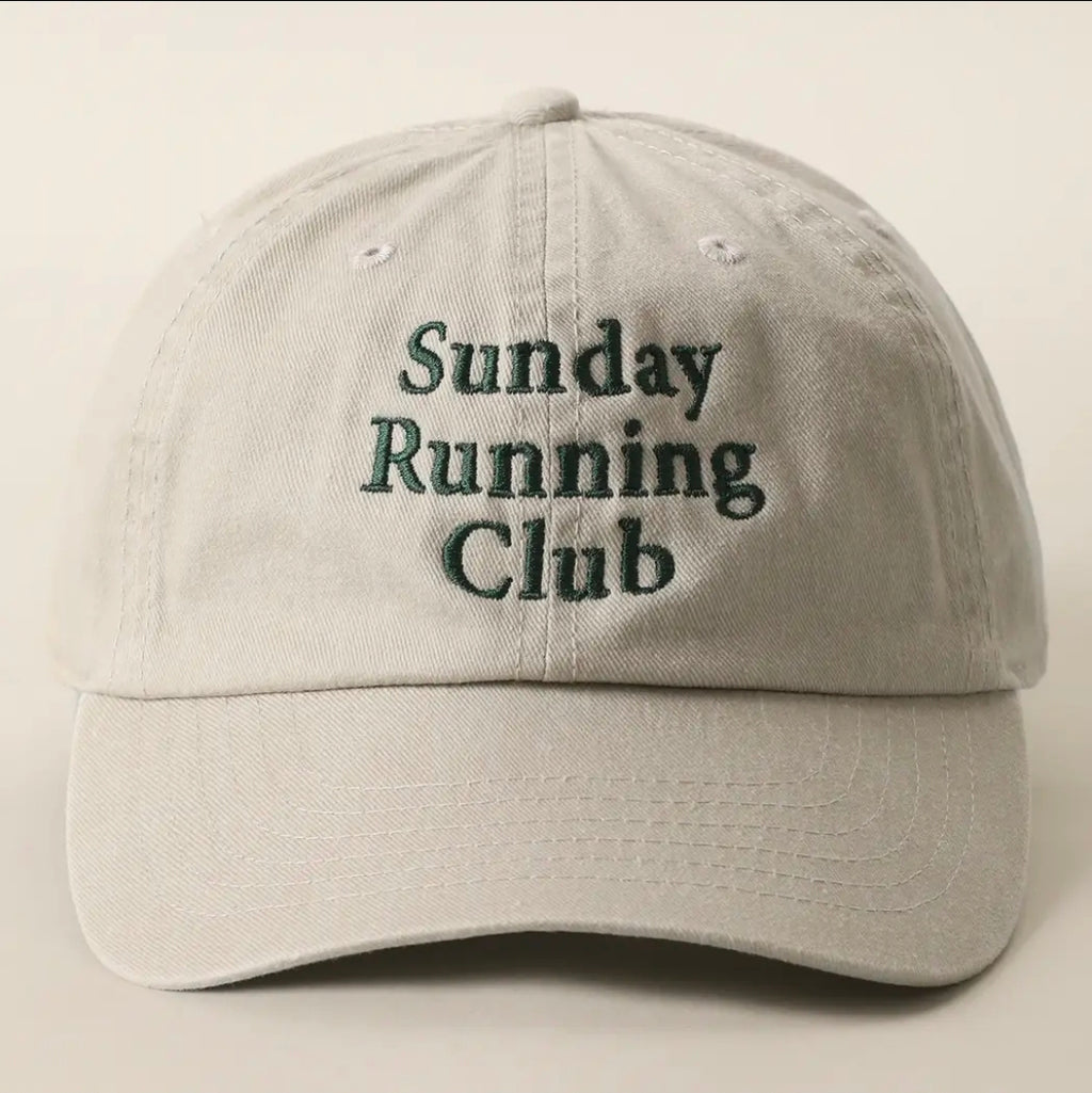 The Sunday Running Club Hat