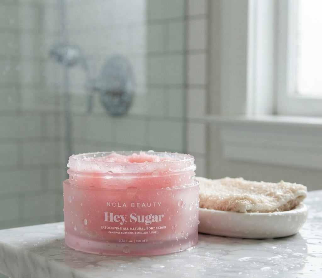 Rosé Radiance Body Scrub: Pink Champagne (Discovery Size)